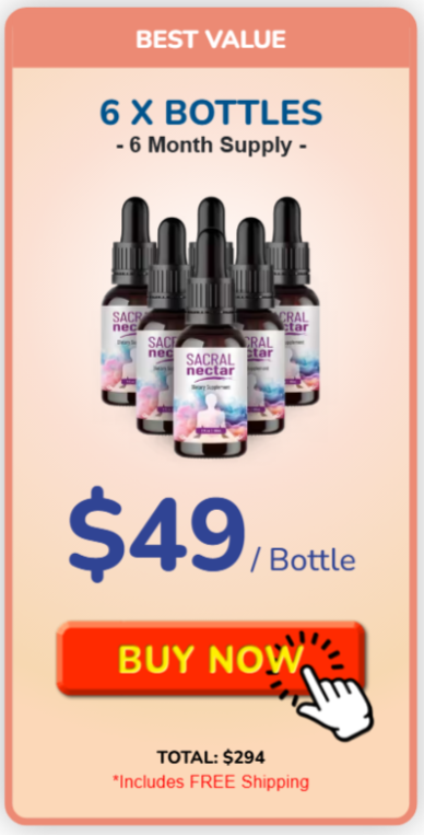Buy Sacral Nectar 6 Bottles